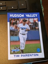 2016 Hudson Valley Renegades Tim Parenton MGR Tampa Bay Rays
