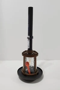 Hampton Bay 14 Lumens Pathway Solar Black LED Metal Glass Landscape Light! - Picture 1 of 11