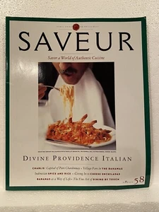 SAVEUR MAGAZINE #58 Chablis Bahamas Spice&Rice enchiladas Bananas apr 2002 - Picture 1 of 1