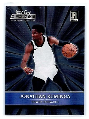 JONATHAN KUMINGA 2022 Wild Card Alumination Basketball #ABC-4 RC Rookie - Image 1 of 2