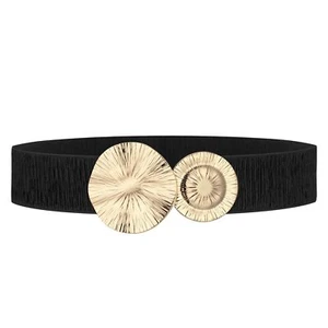 Womens Belts for Dress Wide Elastic Belt Fashion Stretchy Cinch Belt for Wome... - Picture 1 of 7