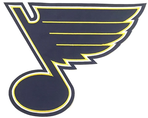 NHL St. Louis Blues Large Front Jersey Crest Iron/Sew on patch 12.1 x 9.5" Cover