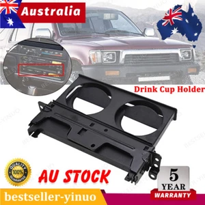 2 Holes Drink Holder For Toyota Hilux LN111 LN109 LN108 LN106 RN85 RN90 LN80 85 - Picture 1 of 15