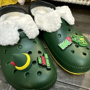 Buddy The Elf×Crocs Classic Clogs Size 10 Men's/12 Women's Christmas 209372-7C1 - Picture 1 of 11