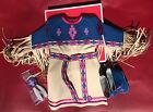 American Girl Kaya's Pow Wow Dress of Today NIB Blue and White Retired