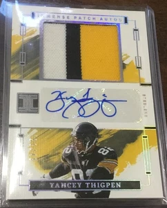 2024 Panini Impeccabile Immensa Patch Auto - IPA-YTN Yancey Thigpen /49! - Foto 1 di 4