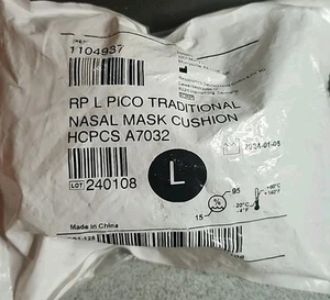 1104937 Philips Respironics Pico Cojín nasal grande Nuevo/Sellado - Imagen 1 de 2