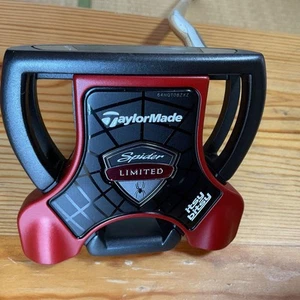 TaylorMade Spider Limited Itsy Bitsy Putter Red Steel, R/H, PGA Tour Winner - Picture 1 of 8