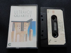 ULTRAVOX - QUARTET 1982 UK CASSETTE TAPE ALBUM (REAP THE WILD WIND,MIDGE URE) - Picture 1 of 5