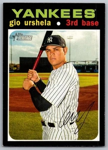 2019 Topps Archives black boarder Gio Urshela New York Yankees #8 - Picture 1 of 2