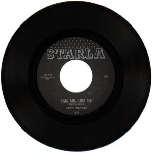 45Re✦EDDIE DANIELS✦"Hug Me, Kiss Me / Hurry Baby"✦ Fantastic Desperate R'n'R ♫ - Imagen 1 de 1