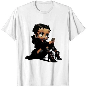 Betty Boop Shirt betty boop T-Shirt For Men Women S-5XL - Picture 1 of 3