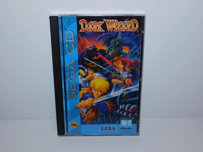 DARK WIZARD - 1994 Sega CD - Complete CIB GREAT CONDITION + REG CARD - NICE COPY - Image 1 of 4