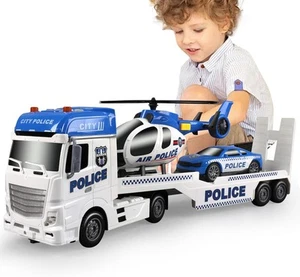 Dwi Dowellin Toddler Boy Toys for 3 4 5 6 Year Old, 25" Semi Truck Toy with... - Picture 1 of 6