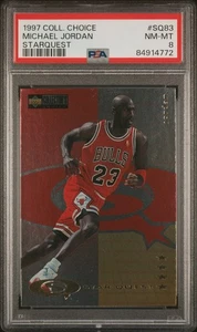 1997 Collector's Choice Michael Jordan Starquest SQ83 - PSA 8 - Picture 1 of 3