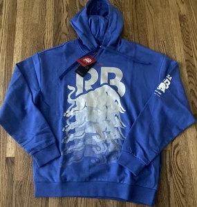 Hugo Boss x Red Bull Racing Blue Hoodie F1 Formula One Pullover Medium NWT Rare - Picture 1 of 12