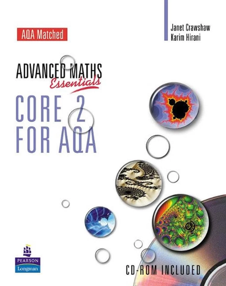 A Level Maths Essentials Core 2 for AQA Book and CD-ROM by Janet Crawshaw Book & - Image 1 of 1