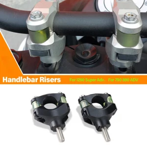 1290 SUPER ADV Handlebar Riser Bar Mount Handle Clamp 28MM For 790 890 1190 ADV - Picture 1 of 11