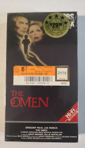 The Omen VHS Watermark Factory Sealed Tape 1984 CBS FOX Rare Horror