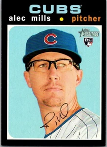2020 Topps Heritage Alec Mills Chicago Cubs #352 - Picture 1 of 2