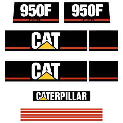 Cat 950F Series 2, 950F S2, Decals Stickers Repro Kit • 127.91£