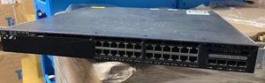 Cisco Catalyst 3650 24 4*SFP - 2X10G, POE+ Ethernet Switch - Photo 1/5
