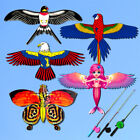 Cartoon Children Kite Mini Plastic Toys Kite + 40cm Hand Brake Fishing Rod Tovi