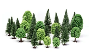 Hornby Hobby' Mixed (Deciduous and Fir) Trees OO Gauge - Picture 1 of 1