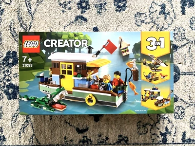 [New] LEGO 31093 CREATOR 3in1 Riverside Houseboat PELICAN CROCODILE 2019 SET @RB - Image 1 of 4
