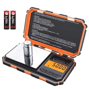 Digital Mini Scale, 200g /0.01g Pocket Scale with 50g Calibration Weight, Cof... - Picture 1 of 6