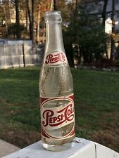 Vintage Sparkling Pepsi Cola 8 FL oz. Glass Bottle Only NEW YORK 1950s