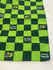 GARNIER FRUCTIS NASCAR BRIAN VICKERS #25 PROMOTIONAL BANDANA HANDKERCHIEF - Picture 1 of 5