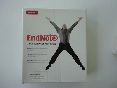 2006 New Sealed Endnote For ISIA02060- Mac OS X Bibliographies Made Easy Thomson - Image 1 of 4