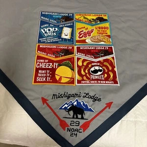 2024 NOAC MISHIGAMI Lodge 29  Delegate N/C 8 Kellogg Snack Set Sold Out - Picture 1 of 8