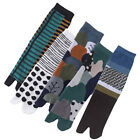 5 Paar Tabi Split Toe Socken, japanische Stil Zehensocken