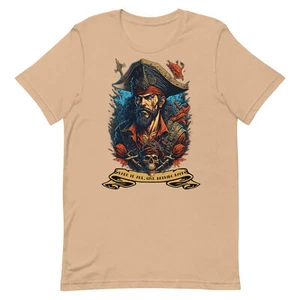 Take It All Pirate Unisex T-Shirt - Bild 1 von 8