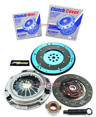 EXEDY CLUTCH KIT + FX ALUMINUM FLYWHEEL for 92-01 HONDA PRELUDE 2.2L 2.3L F22 Foto 1 de 4