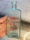 Antique Quack Medicine Bottle Zoa Phora "Women's Friend" Kalamazoo Michigan!