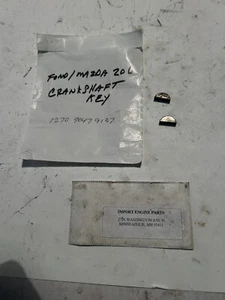 CRANK KEY *USED* FITS FORD ESCORT DIESEL 1998c RF SOHC 1984-1987 NO "OE" NUMBER - Picture 1 of 2