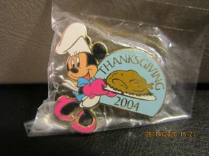 Ltd Ed 1000 DLR Cast Exclusive - Thanksgiving 2004 - Minnie Mouse Pin - Bild 1 von 1