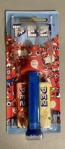 Pez Paris 2024 Olympiade Phryges Maskottchen PEZ Spender auf Karte - Bild 1 von 5