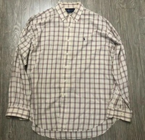 Ralph Lauren Mens Shirt Plaid 100% Cotton button down Large Used - Bild 1 von 8