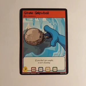 Neopets TCG # 228/234 Stein Schneeball Basis Set Einzelkarte WOTC - Bild 1 von 4