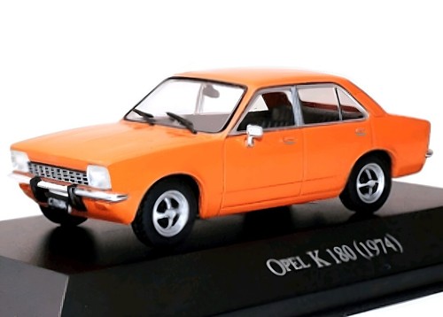 Modèle Réduit OPEL Kadett / Chevrolet K 180 1974 Orange - Atlas 1:43, Modèle De Présentation