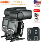 Godox 2*TT685II-N 2.4G TTL HSS Speedlite Flash Light+X2T-N Trigger for Nikon