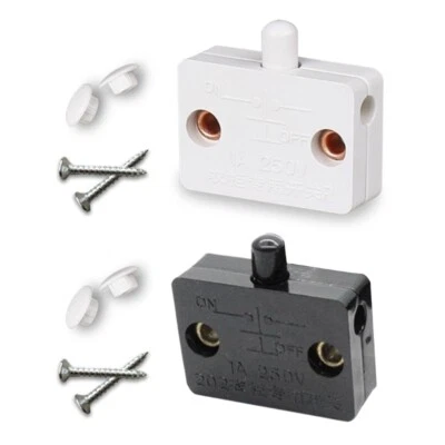 10 PCS Closet Cabinet Light Switch Automatic Reset Switch for Household Cabinet - Image 1 of 4