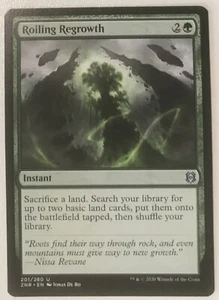 ROILING REGROWTH Zendikar Rising MTG Magic NM - Picture 1 of 1