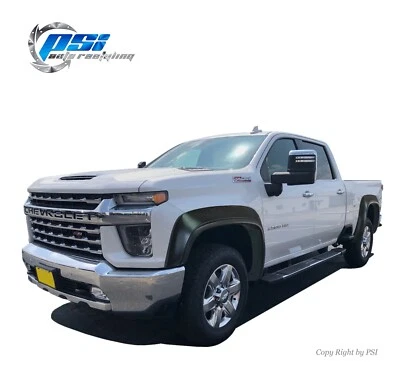 Extension with Trim Fender Flares Fits Silverado 2500 HD 3500 HD 20-24 Paintable Foto 1 de 4