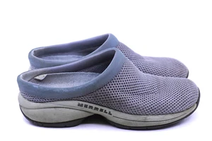 MERRELL Primo Breeze II Women's Size 7.5 Gray Mesh Air-Cushioned Slip On Mules - Imagen 1 de 7
