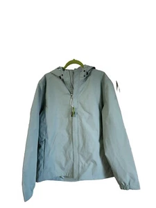 Alpine Design Jacket in Mint Green Rain Coat Parka Hooded Men's Size L NWT - Picture 1 of 12